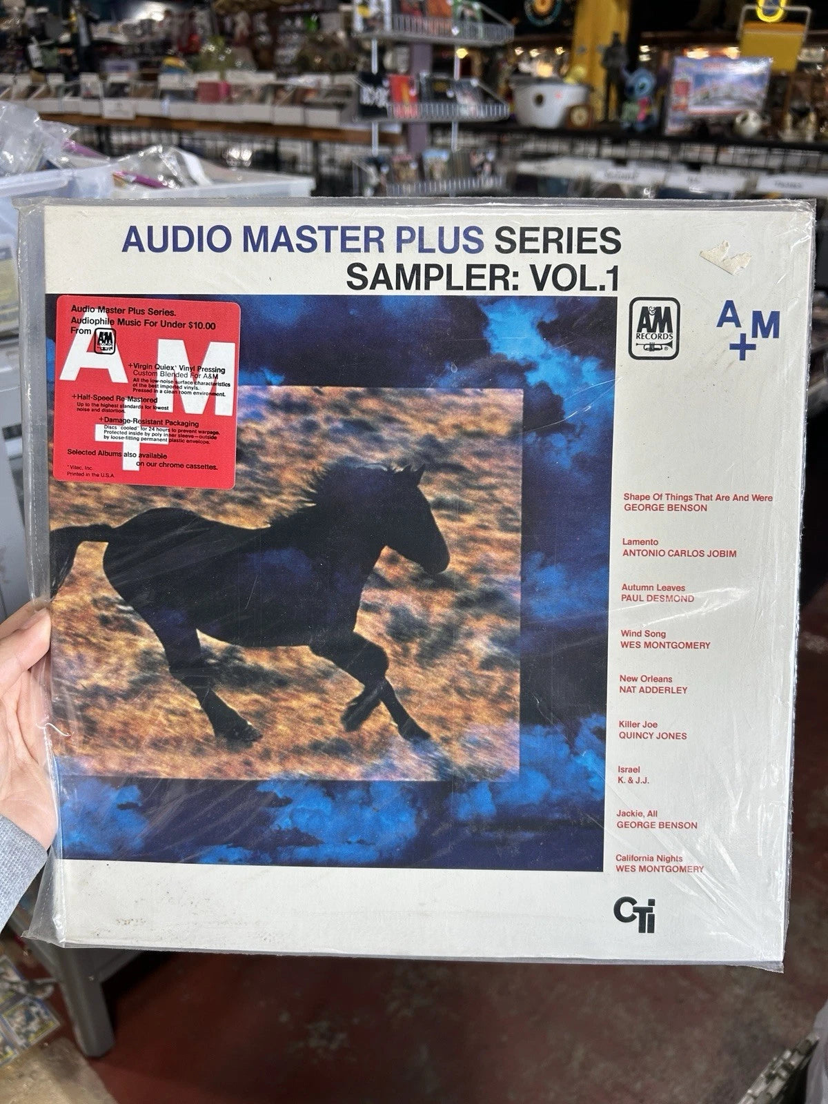 Audio Master Plus Series Sampler Vol 1 Vinyl George Benson A&M 3000 New Sealed