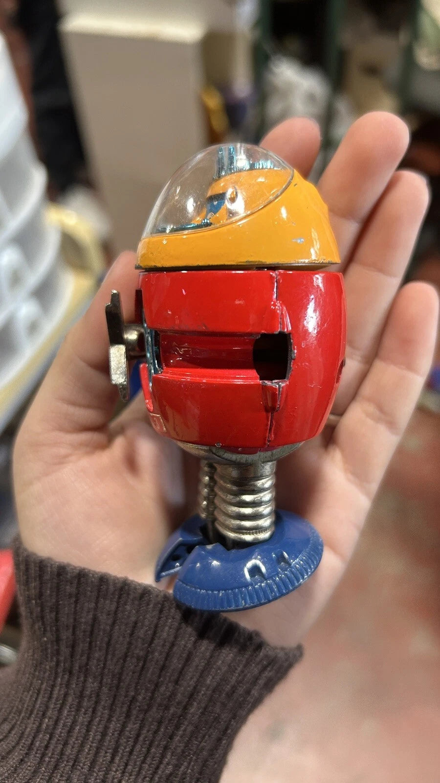 Vintage 1970's Shinsei UFO Commander 7 Brain III 4173