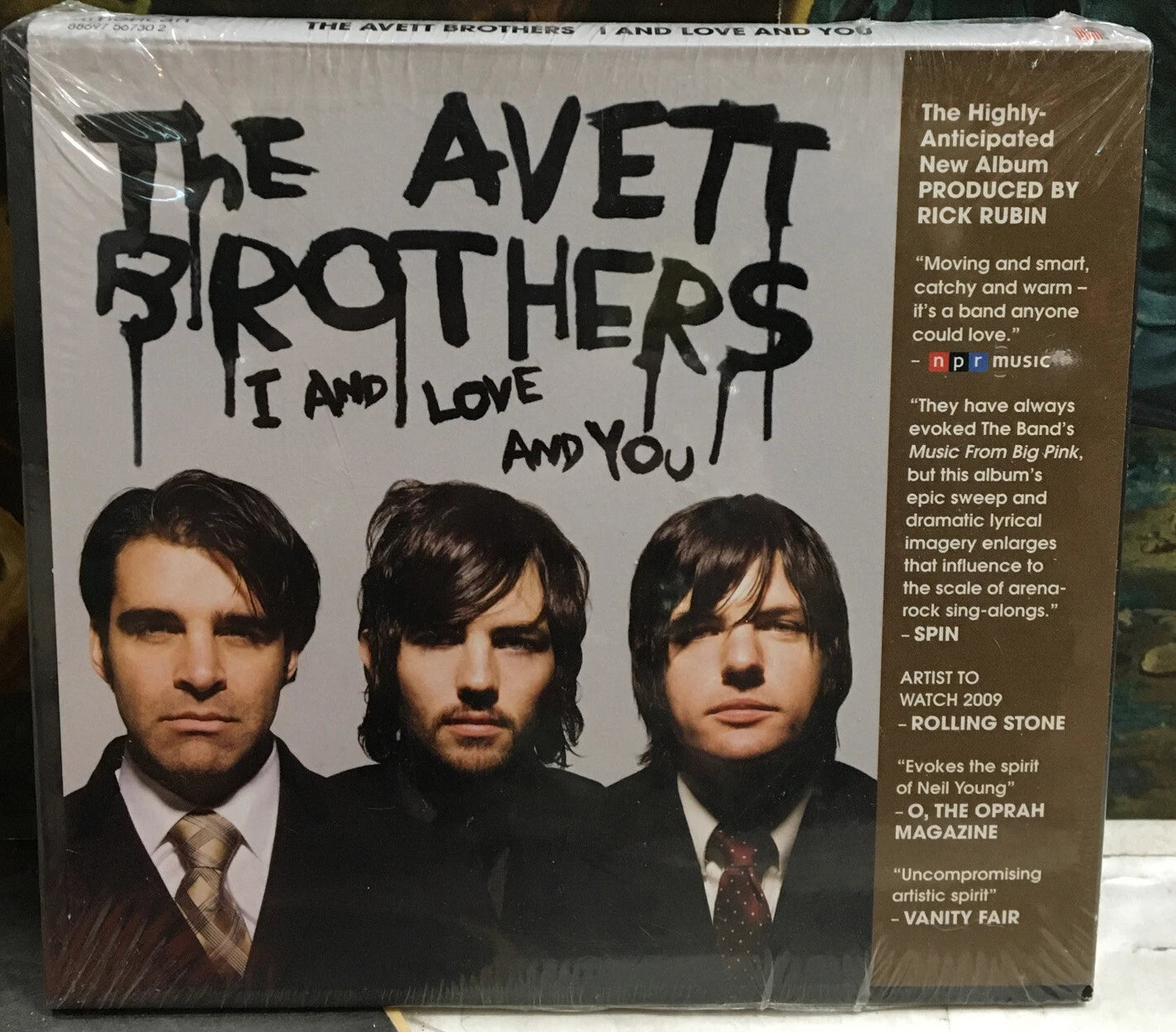 The Avett Brothers I And Love And You Sealed CD