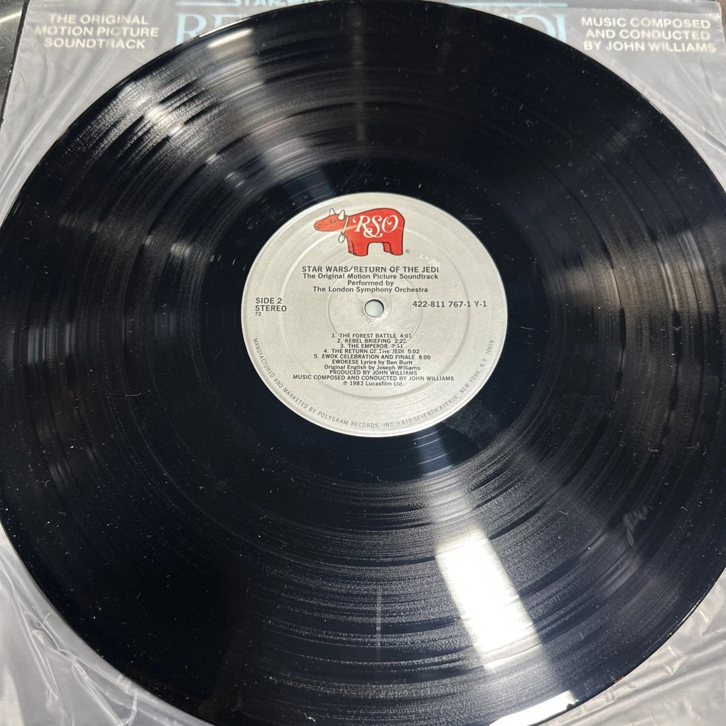 Star Wars Return of the Jedi Soundtrack John Williams 12" LP insert 811767