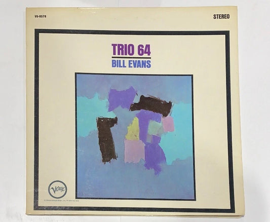 BILL EVANS: Trio 64 US Verve Stereo V6-8578 Jazz LP vg+ Vinyl Paul Motion