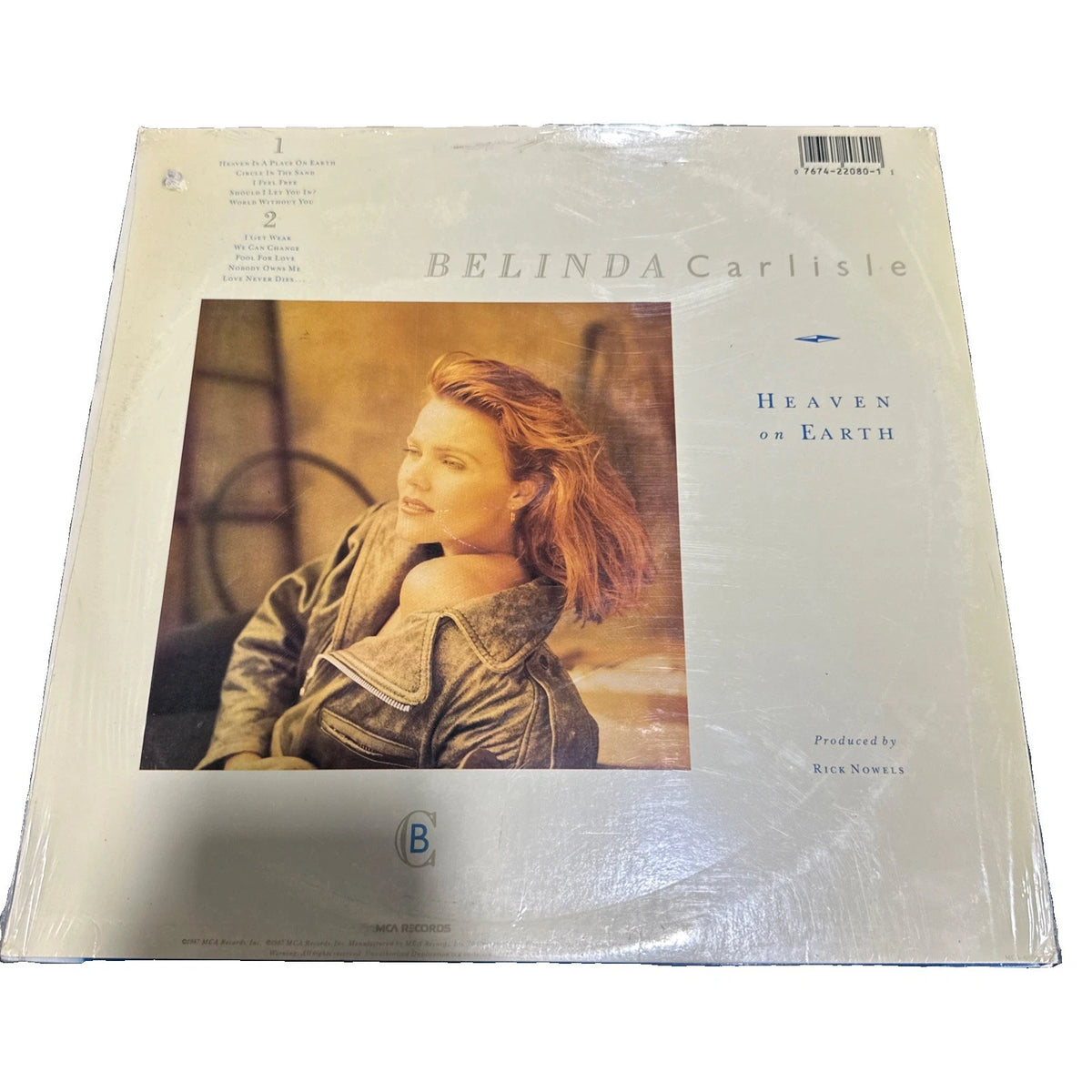 Belinda Carlisle~Heaven on Earth MCA-42080 SEALED LP New Hype