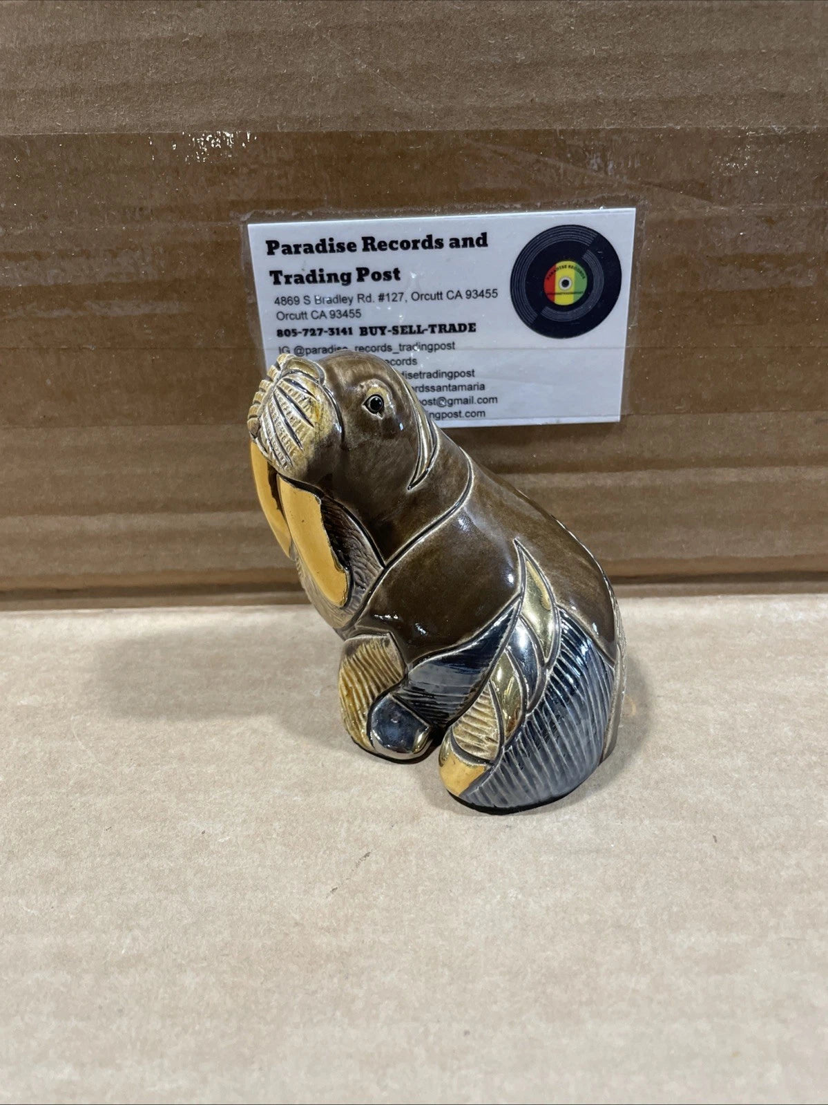 Rinconada Walrus De Rosa Silver Anniversary 2003 Club #779 Brown 24K Gold