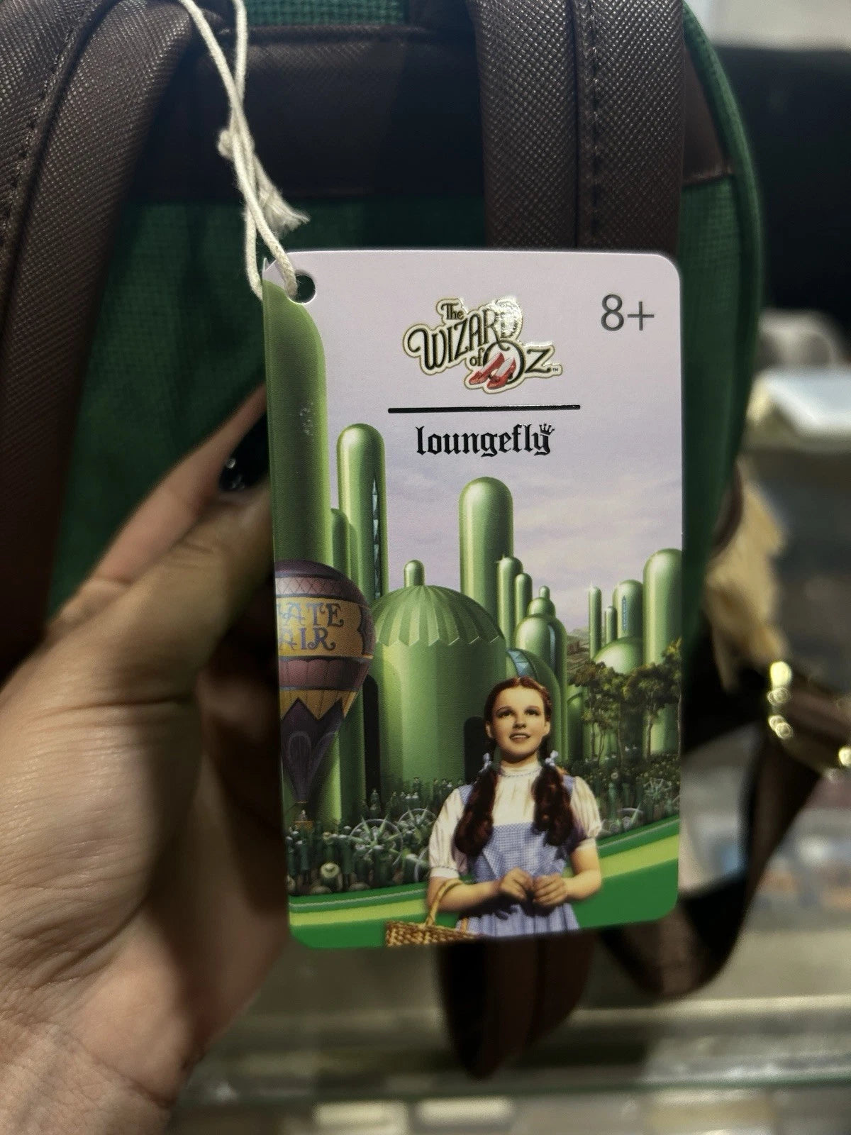 Loungefly The Wizard of Oz Scarecrow Cosplay Mini Backpack with tags