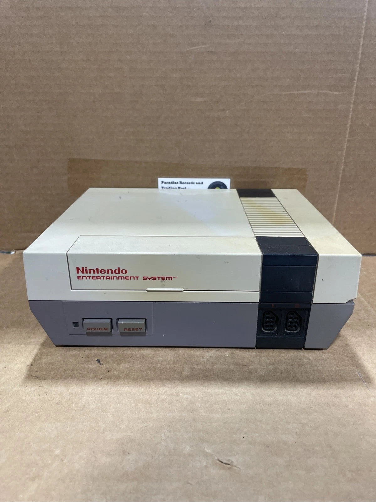 Nintendo NES-001 Console Only For Parts Or Repair Untested