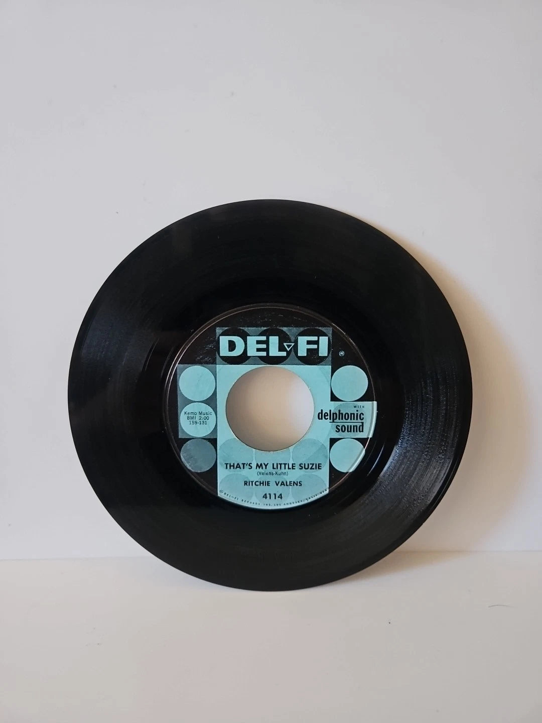 Ritchie Valens That's My Little Suzie/In A Turkish Town 159-131 Del-FI 45 RPM
