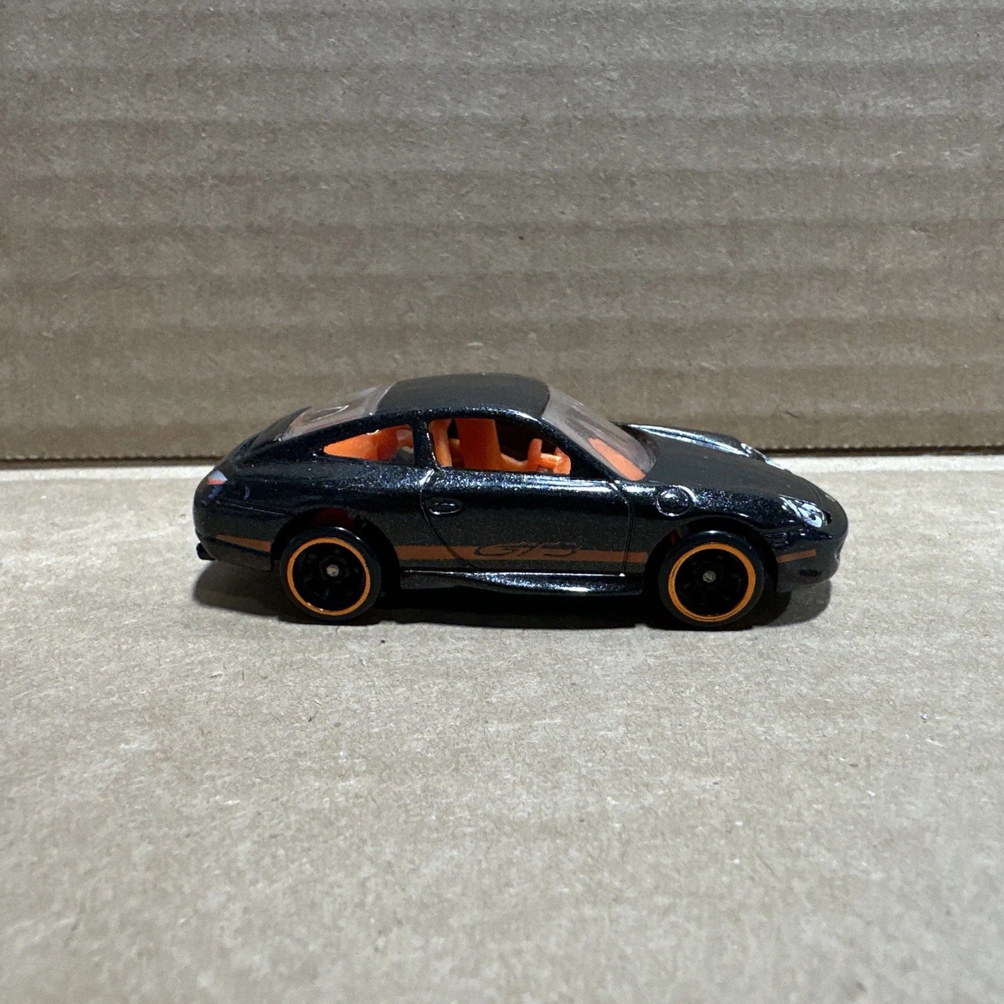 2010 Hot Wheels Speed Machines Porsche 911 GT3 Road Cup Black