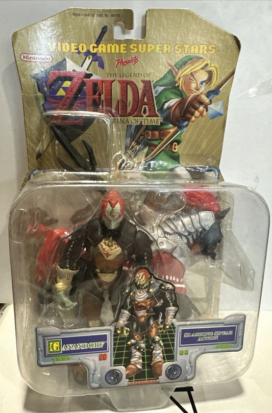 GANONDORF ToyBiz Video Game Super Stars LEGEND of Zelda Ocarina Of Time 2000 NIB