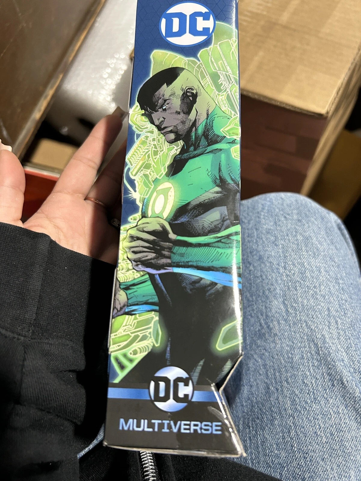 DC Multiverse - John Stewart / Green Lantern - 6" Figure - C&C Ninja Batman BAF