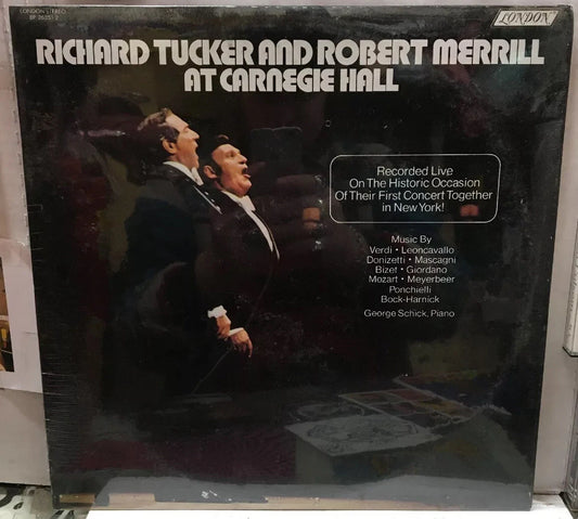 Richard Tucker & Robert Merrill At Carnegie Hall Sealed Record Set