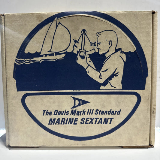 Vintage 1976 The Davis Mark 3 Marine Sextant