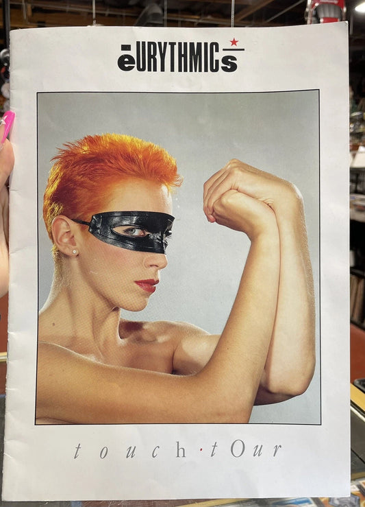 ANNIE LENNOX / EURYTHMICS 1983 TOUCH TOUR CONCERT PROGRAM BOOK BOOKLET