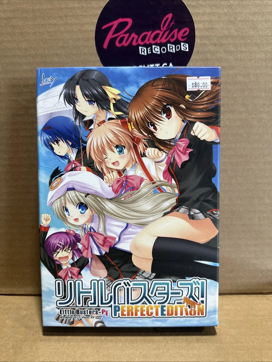 LITTLE BUSTERS! PERFECT EDITION PC DVD JP Import USA Seller CIB
