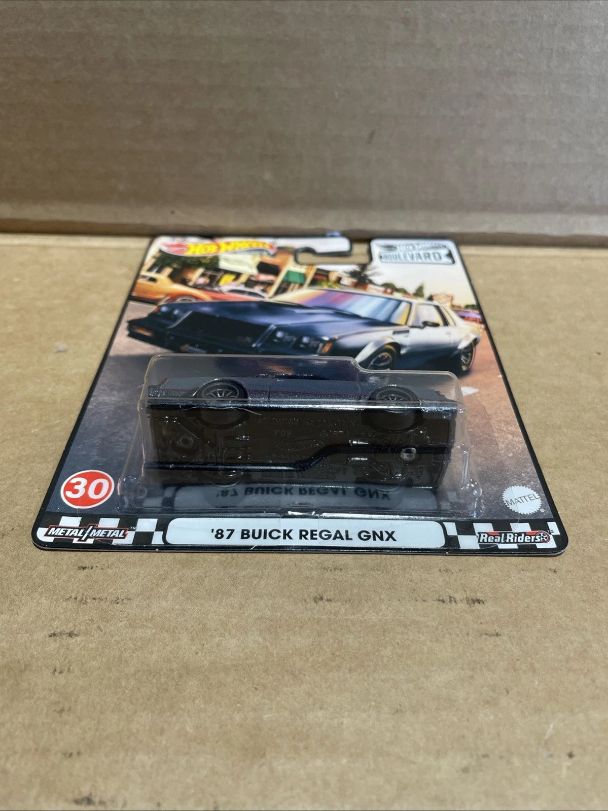 NEW Hot Wheels Premium Boulevard #30 ‘87 Buick Regal GNX Sealed