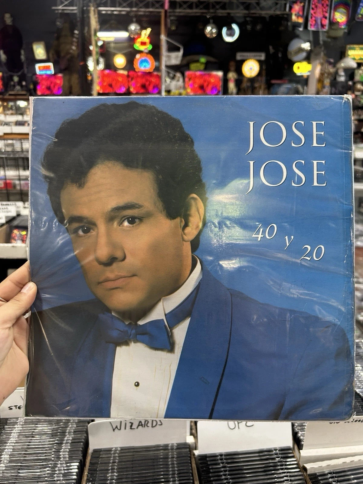 lp Jose Jose 40 Y 20 VG+ Latín Pop Vinyl