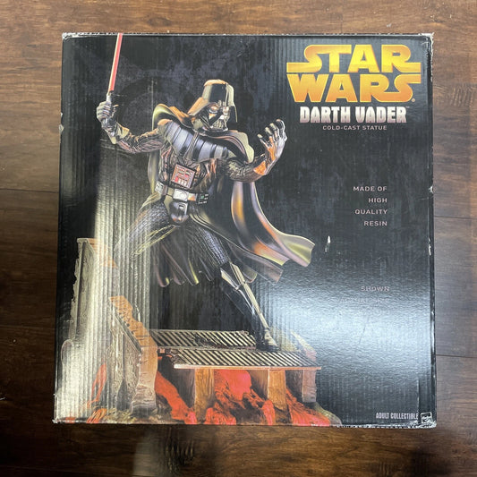 Star Wars Darth Vader Cold-Cast Statue 2005 - Brand new in box