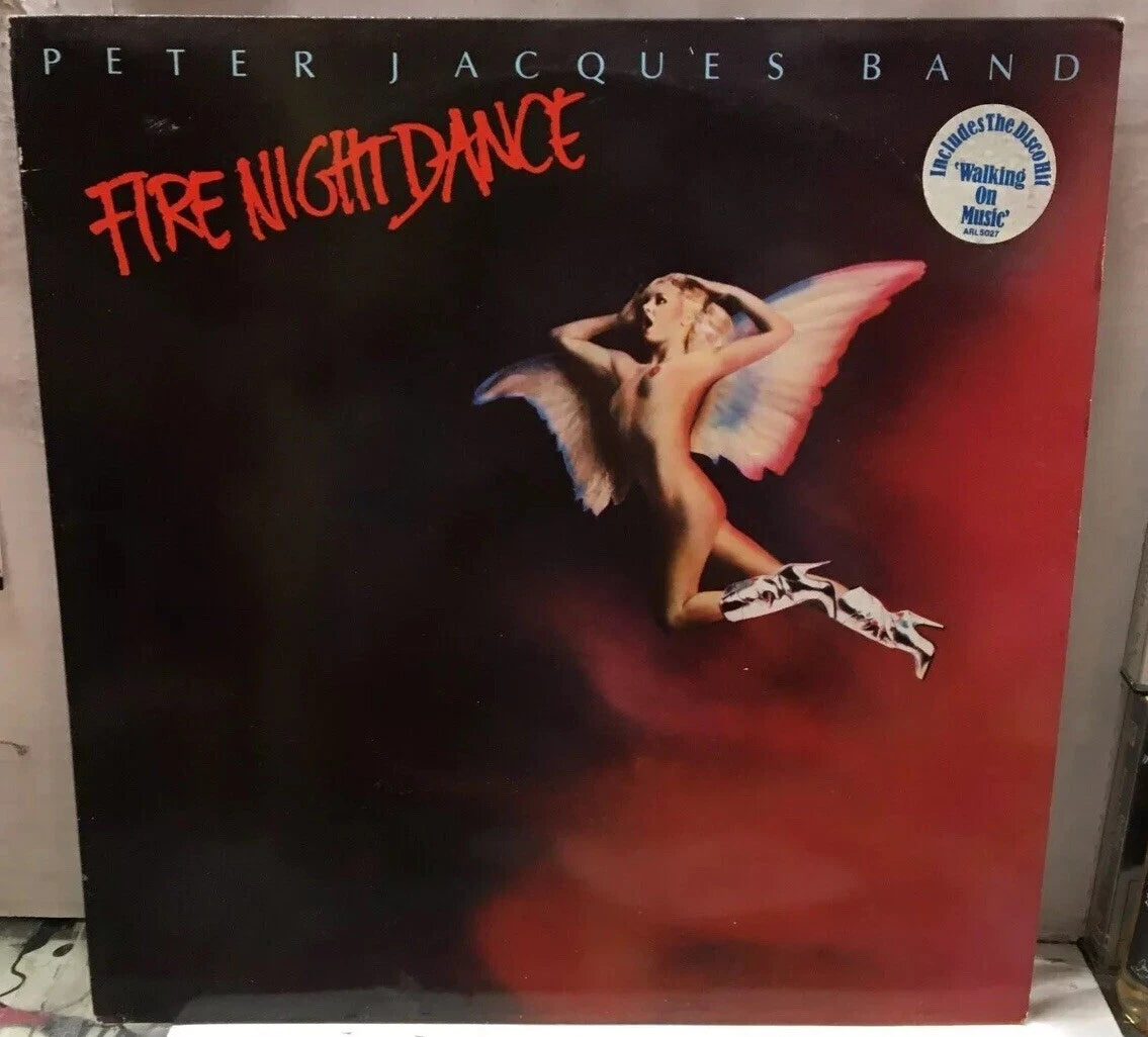 Peter Jacques Band Fire Night Dance UK Import Record ARL5027