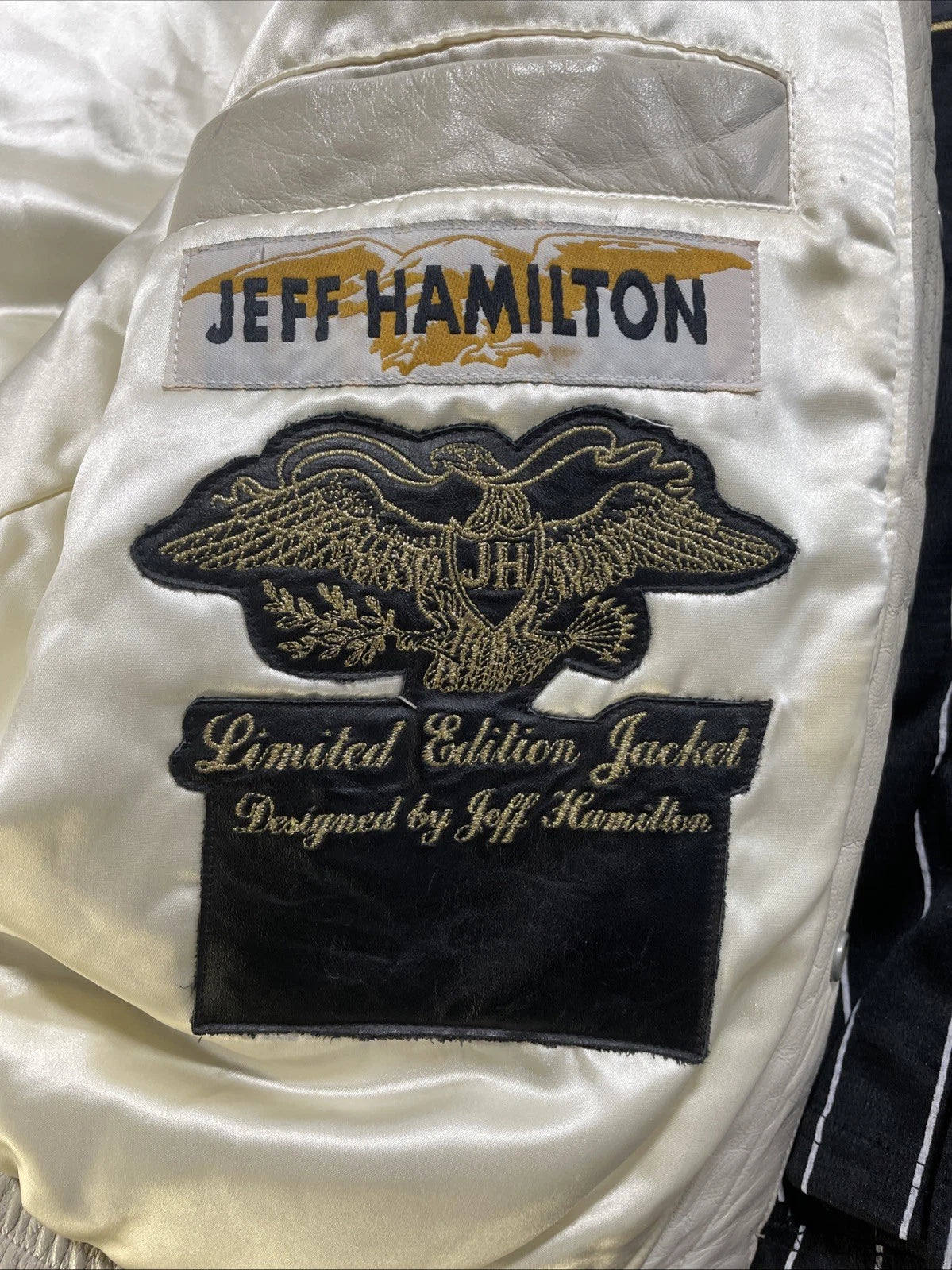 VERY RARE Jeff Hamilton Limited Edition L.A Lakers Leather Jacket
