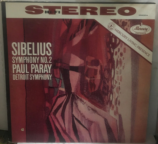 Sibelius Symphony No.2 Record SR90204