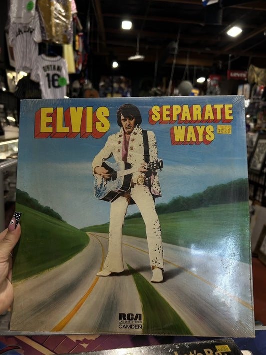vintage vinyl record Elvis Presley “separate ways” RCA 1972 Sealed New