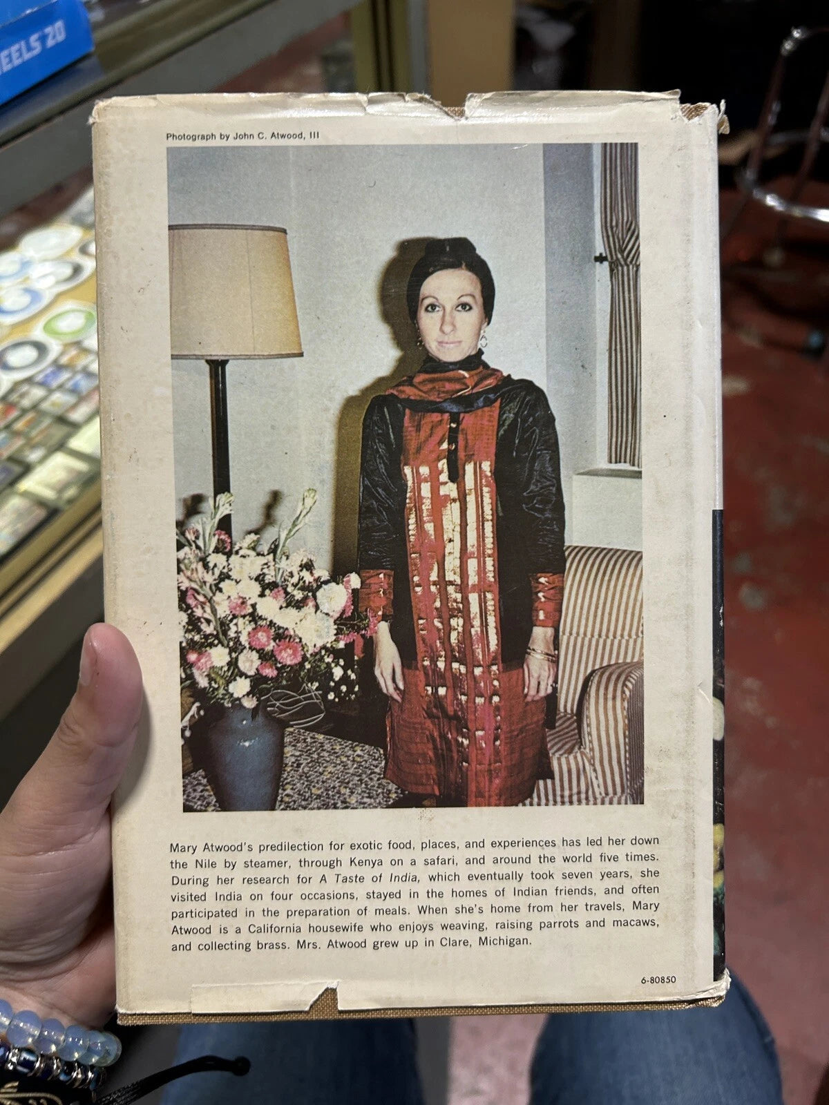 A Taste Of India by Mary S Atwood ,1st Edition; Hardback w/DJ, 1969