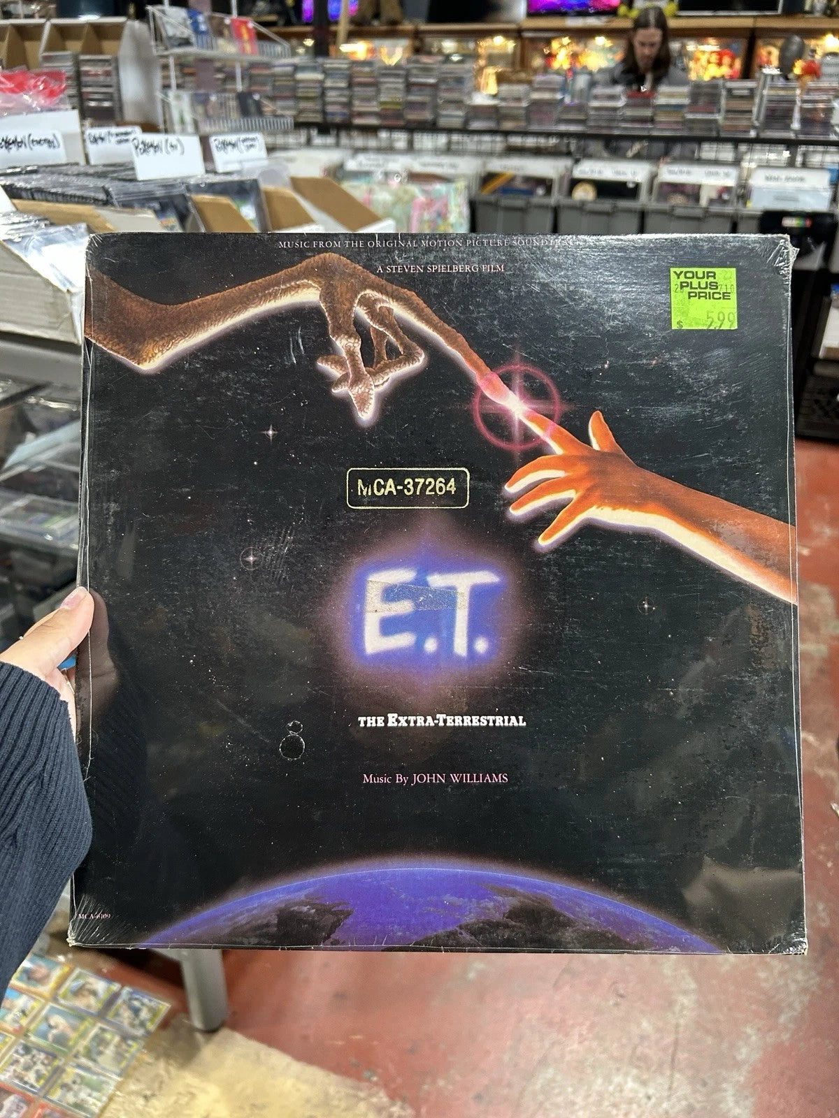 E.T. Original Soundtrack LP John Williams MCA 6109 New Sealed 49.00