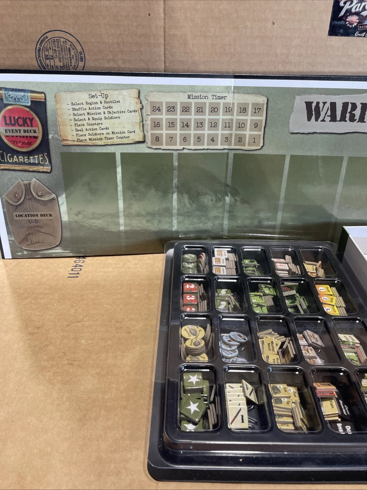 DVG Warfighter: The WWII Pacific Combat Card Game Incomplete