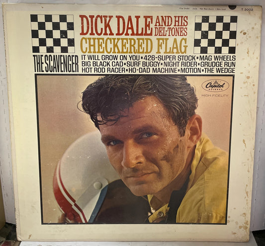 Dick Dale And His Del-Tones Checkered Flag Record T2002