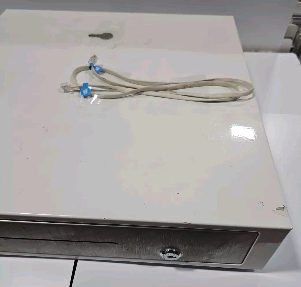 Clover D100 POS Cash Drawer w/ Key Pre-OWNED