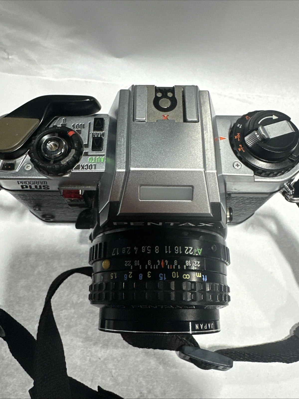 Pentax Program Plus W 50mm f1.7, Strap Untested CLEAN