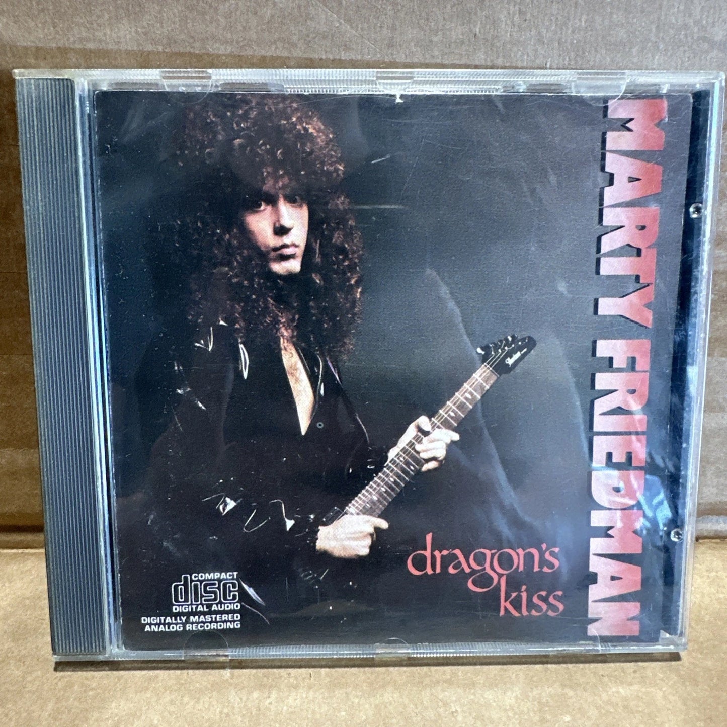 MARTY FRIEDMAN Dragon's Kiss CD Very Rare Original Shrapnel Instrumental Metal