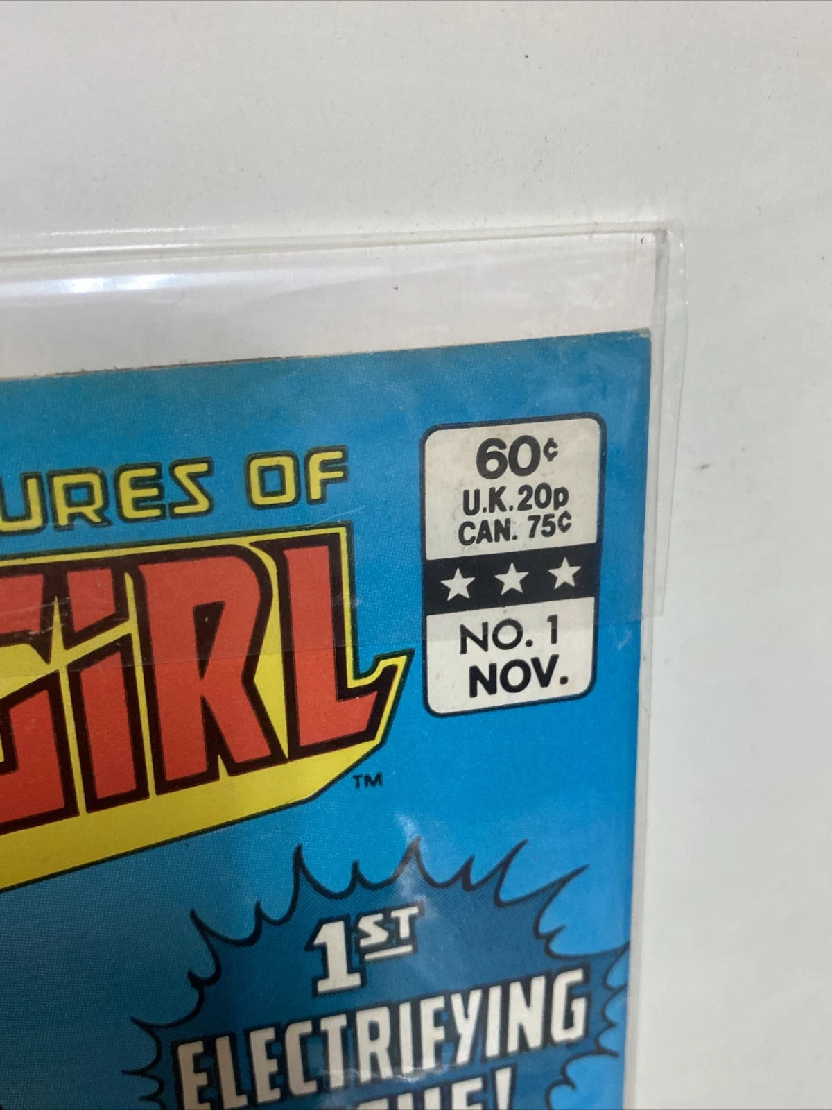 2 - MS. MARVEL # 1 JAN. 1977 (MARVEL BRONZE AGE) & SUPERGIRL #1 NOV 1st ISSUE