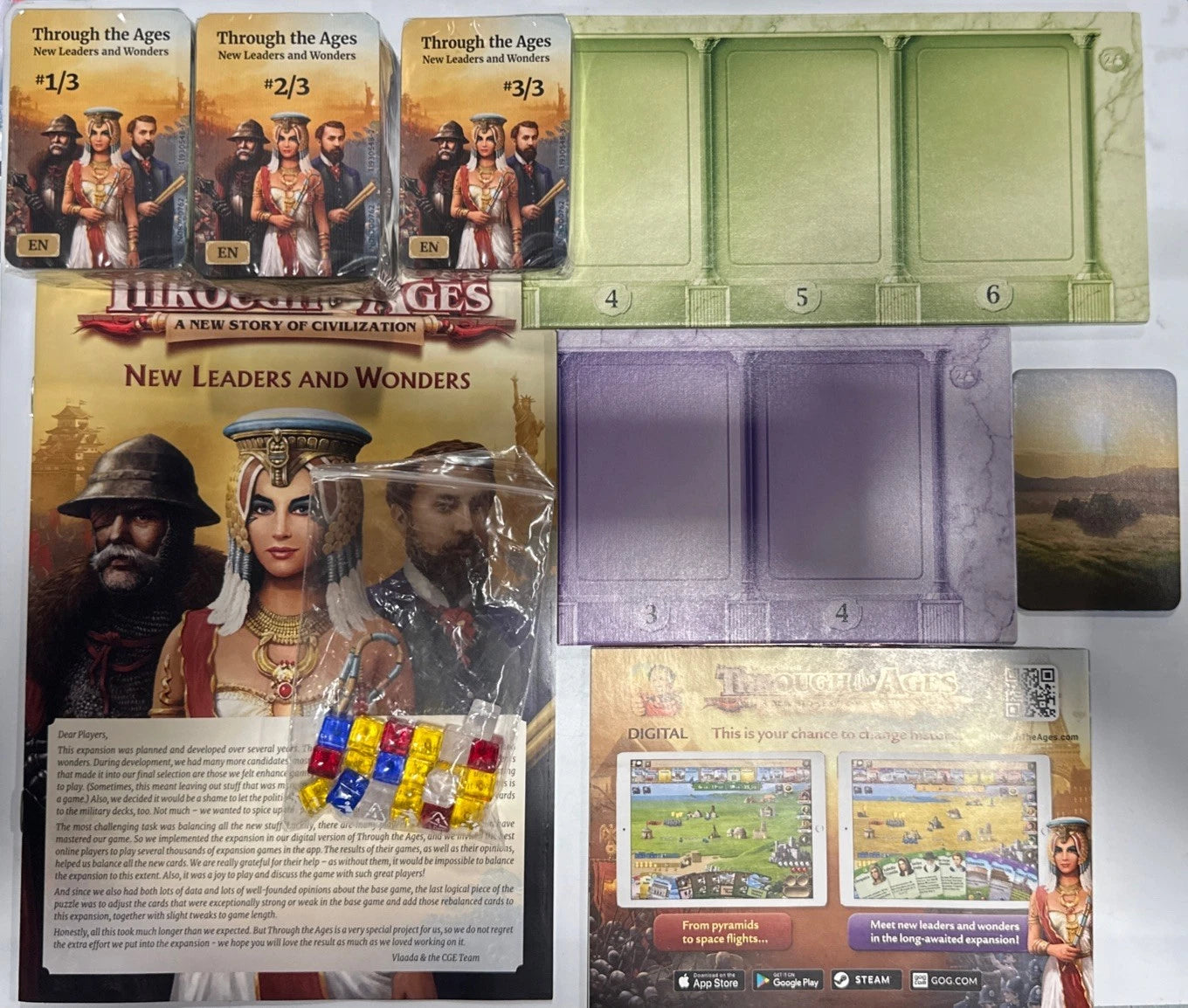 Through the Ages - New Leaders and Wonders - English Open Box