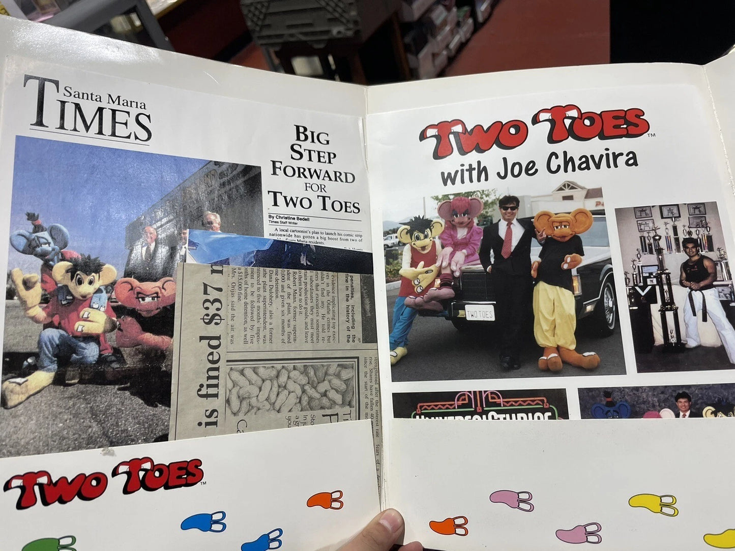 Two Toes Posters (2 of each)