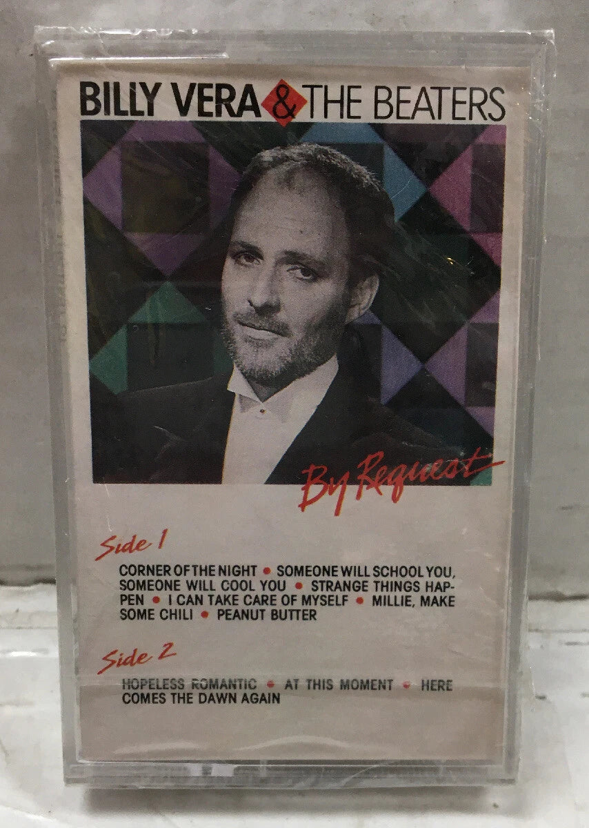 Billy Vera & The Beaters By Request Sealed Cassette