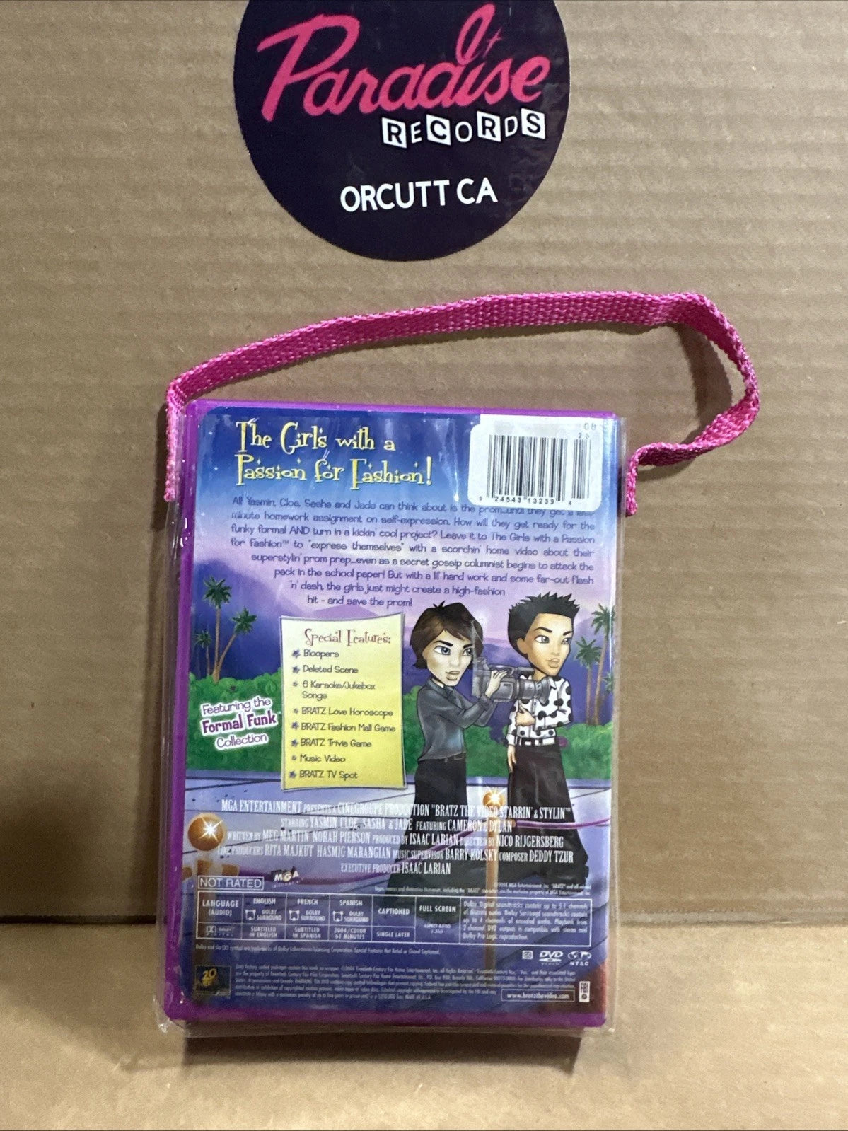 Bratz: Starrin' And Stylin' DVD Opened RARE Collectible Purse Case Formal Y2K