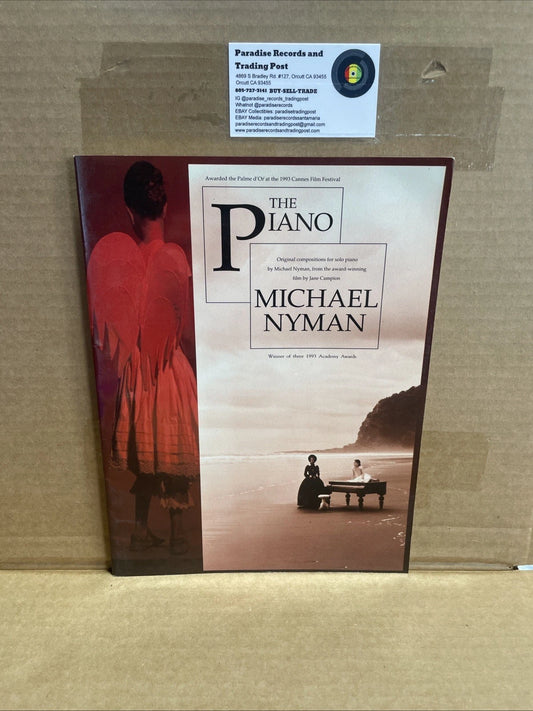 The Piano Movie Music by Michael Nyman Piano Solo Advanced Sheet Music Book