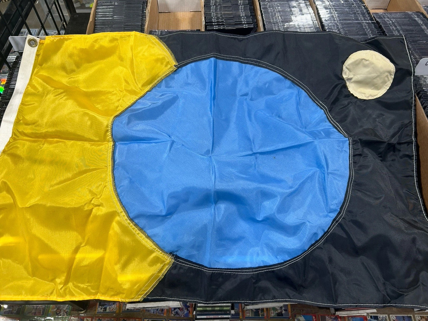 flag of earth 1979 james w cadle 2ftx3ft