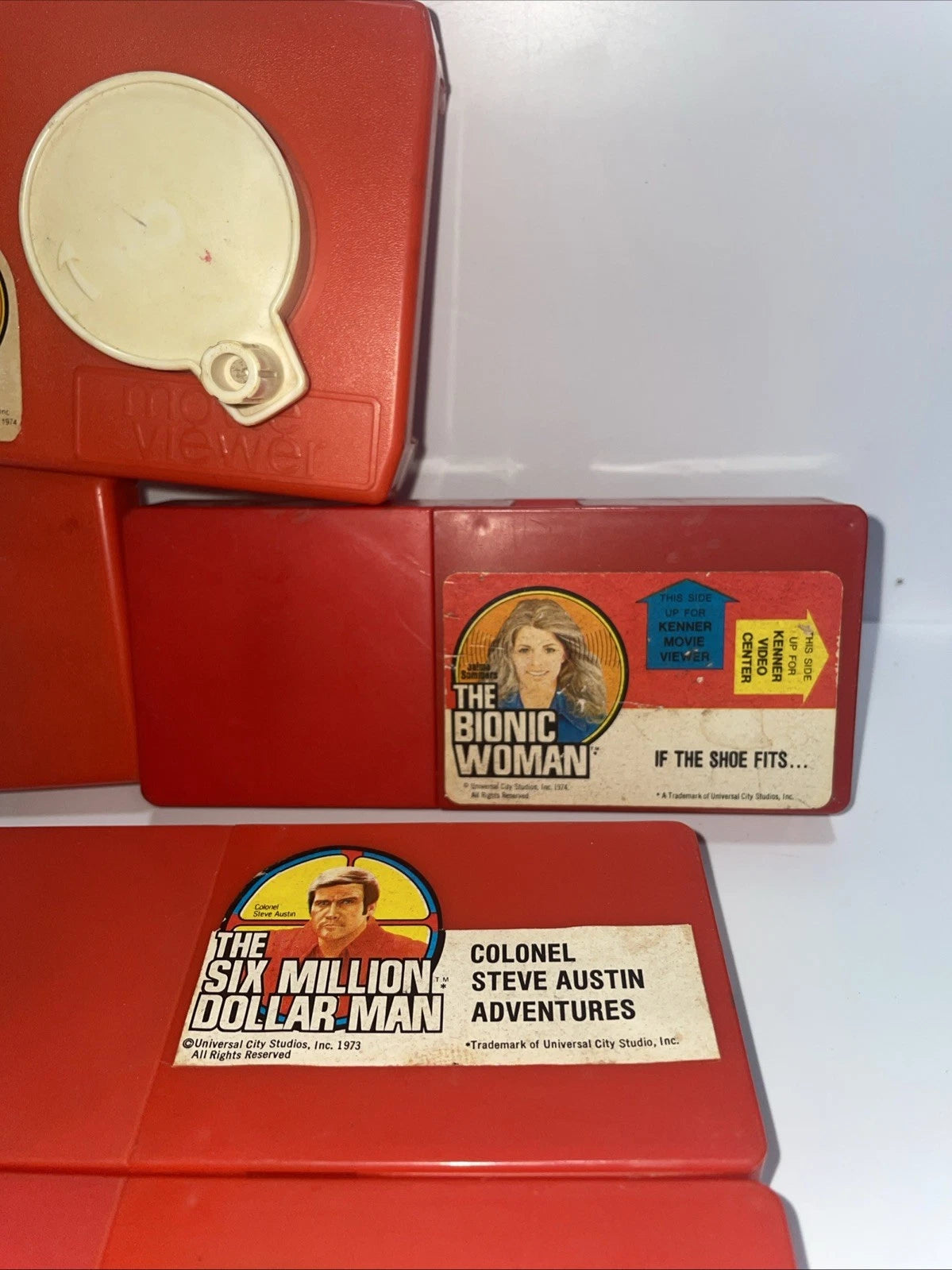 The Bionic Woman Movie Viewer Used Tested Extremely Rare + 3 Cassettes