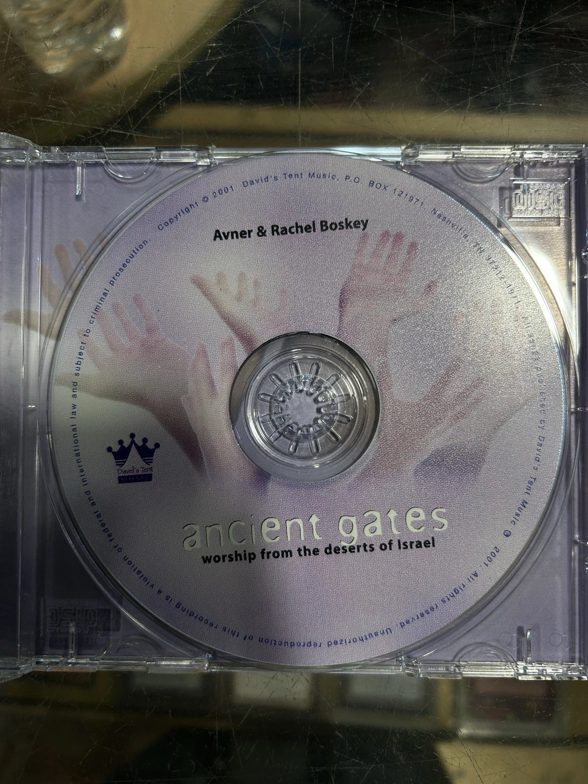 Ancient Gates Worship from the Deserts of Israel Avner, Rachel Boskey (CD, 2001)