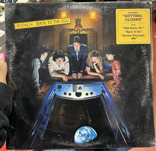 SEALED, Wings – Back To The Egg FC 36057, 1st pressing, Hype stickers, US, 1979