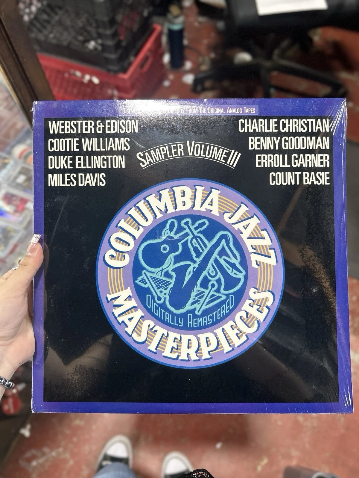 Jazz Masterpieces Sampler Volume 1 Vinyl Album LP Columbia CJ40474 Promo Copy