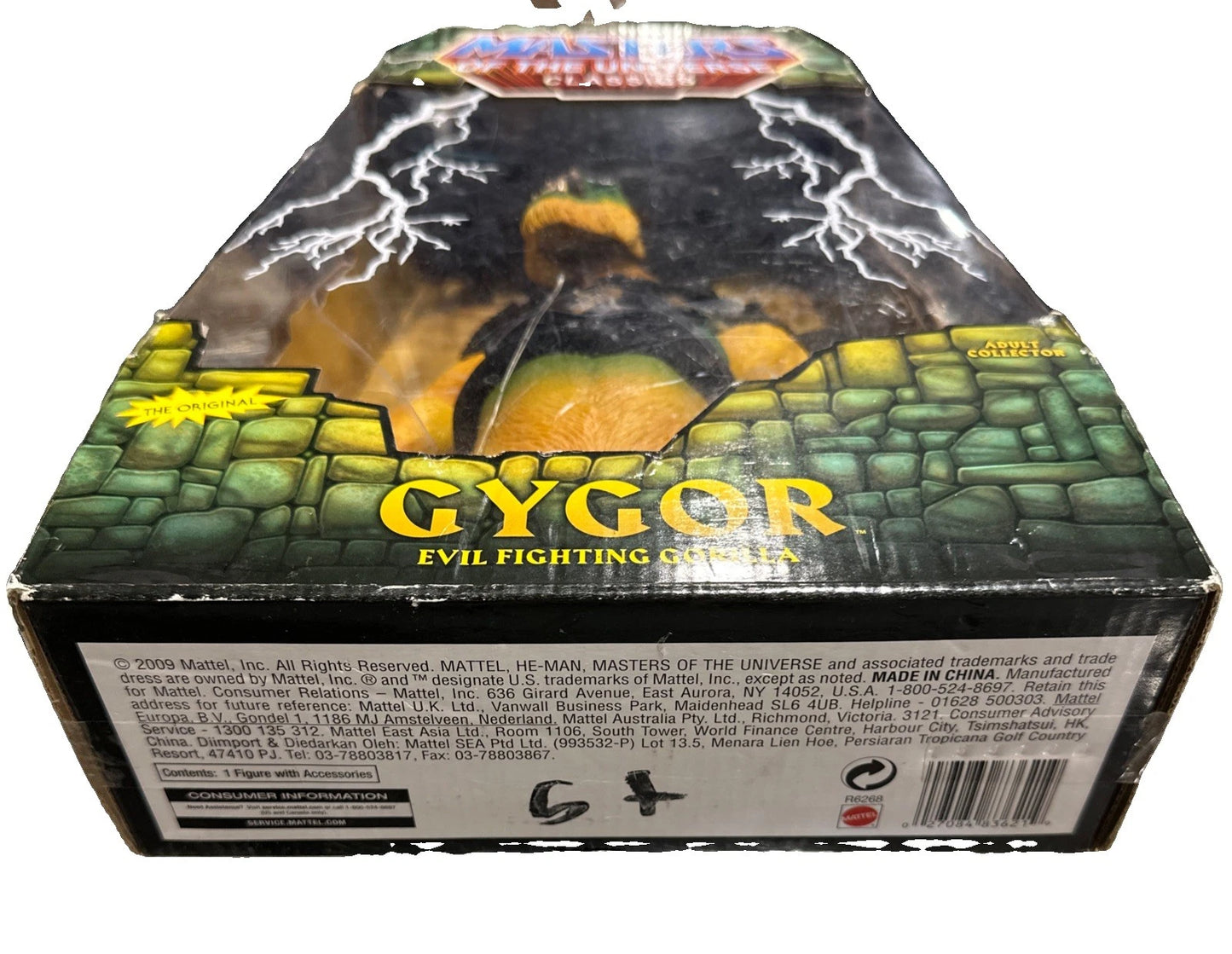2009 Masters Of The Universe Classics Gygor Evil Fighting Gorilla Read