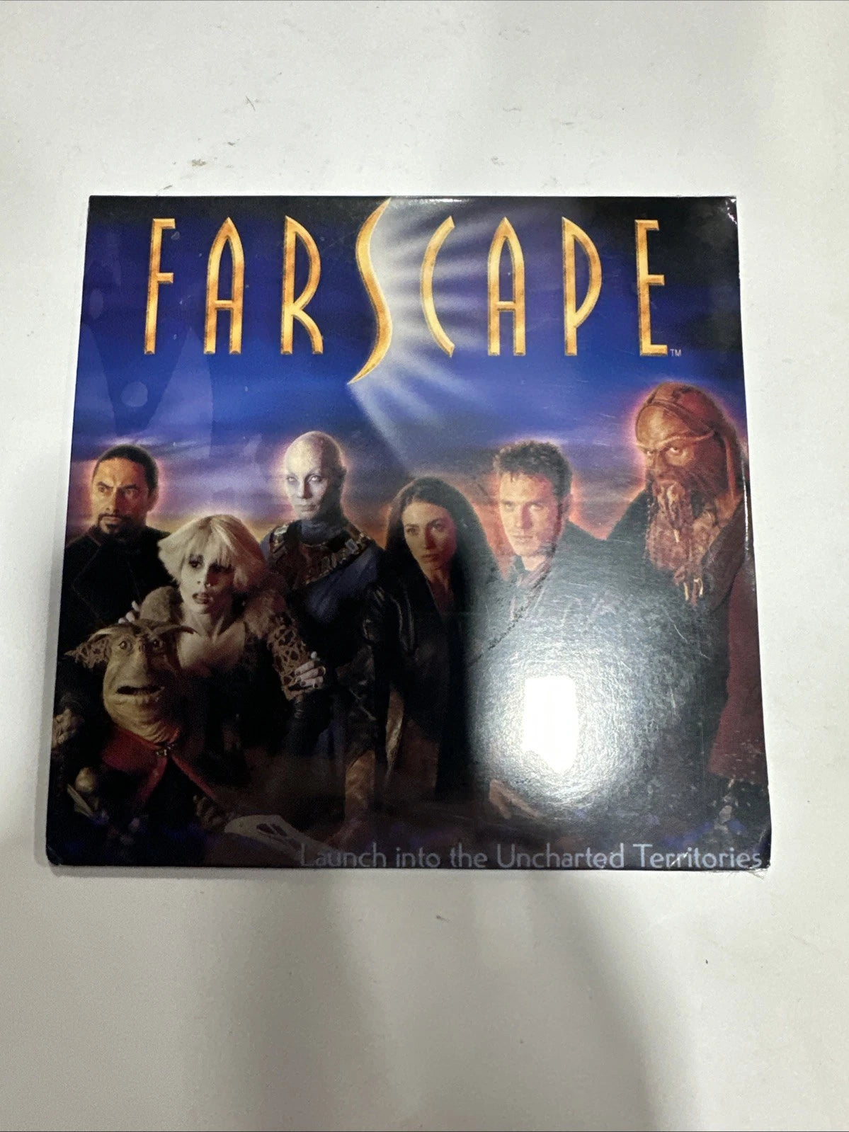 Rare Farscape Cd-rom Cd Syfy Sci-fi Jim Henson Comp. Bios Images Screen Saver