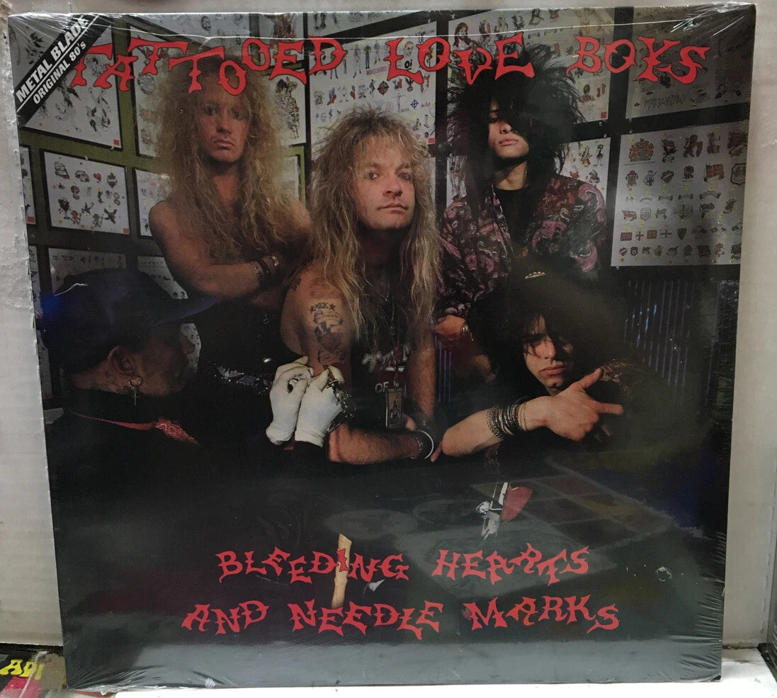Tattooed Love Boys Bleeding Hearts And Needle Marks Sealed Record