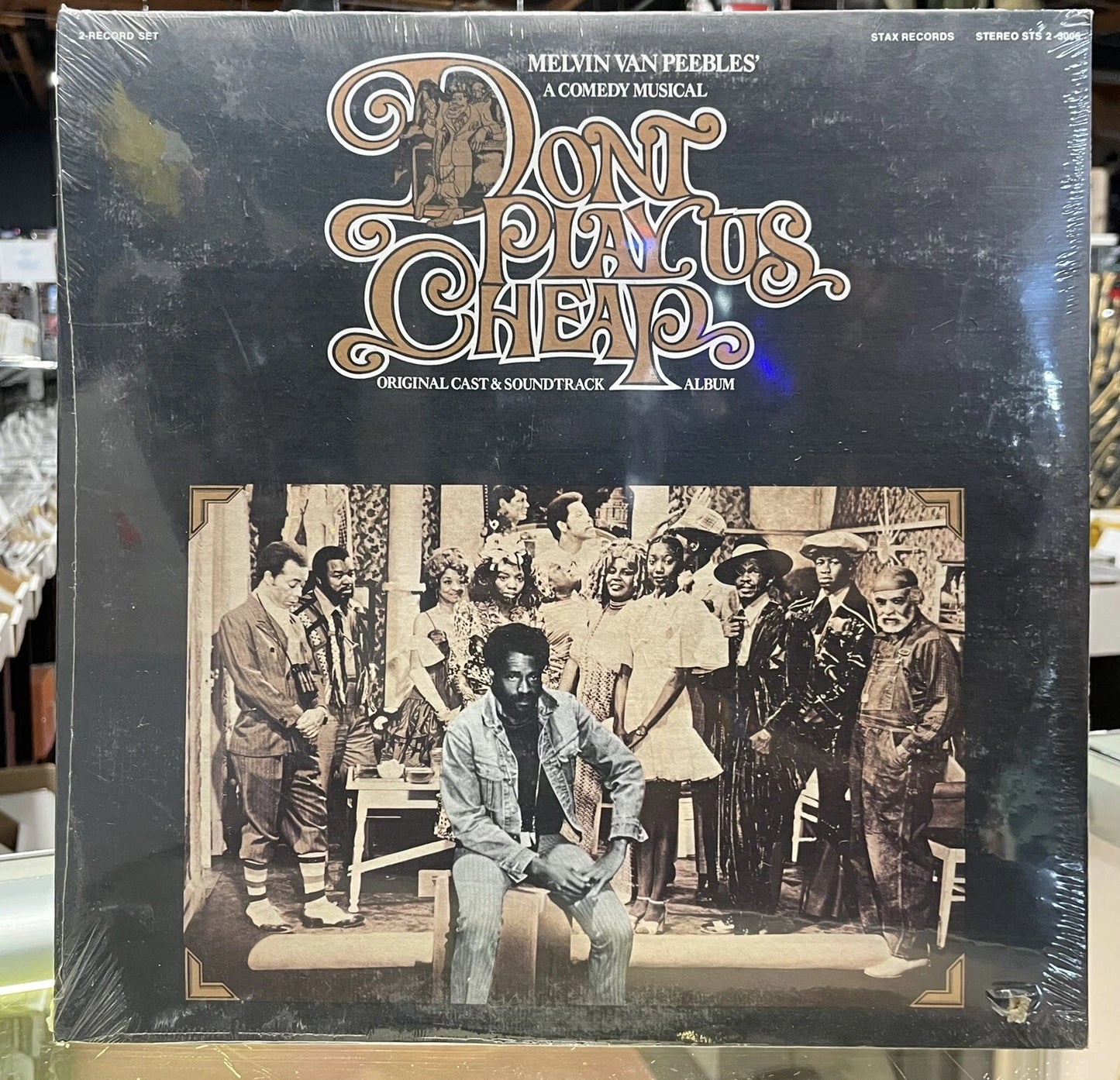 DON'T PLAY US CHEAP (1972 MELVIN VAN PEEBLES) 2LP MINT SOUNDTRACK LP Sealed
