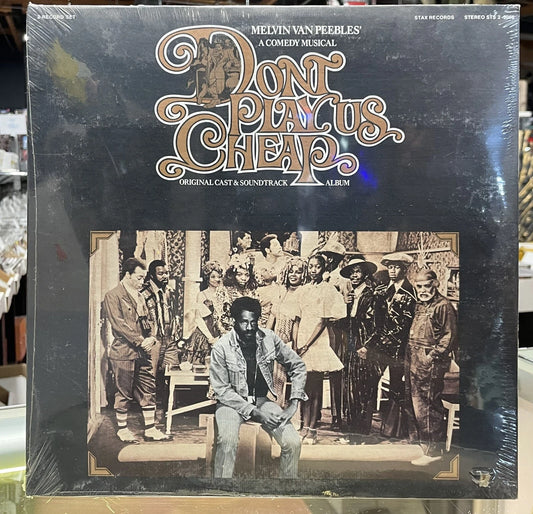 DON'T PLAY US CHEAP (1972 MELVIN VAN PEEBLES) 2LP MINT SOUNDTRACK LP Sealed