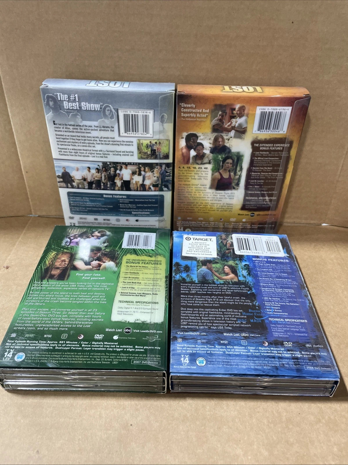 Lost TV Show Season 1-4 Excellent Condition