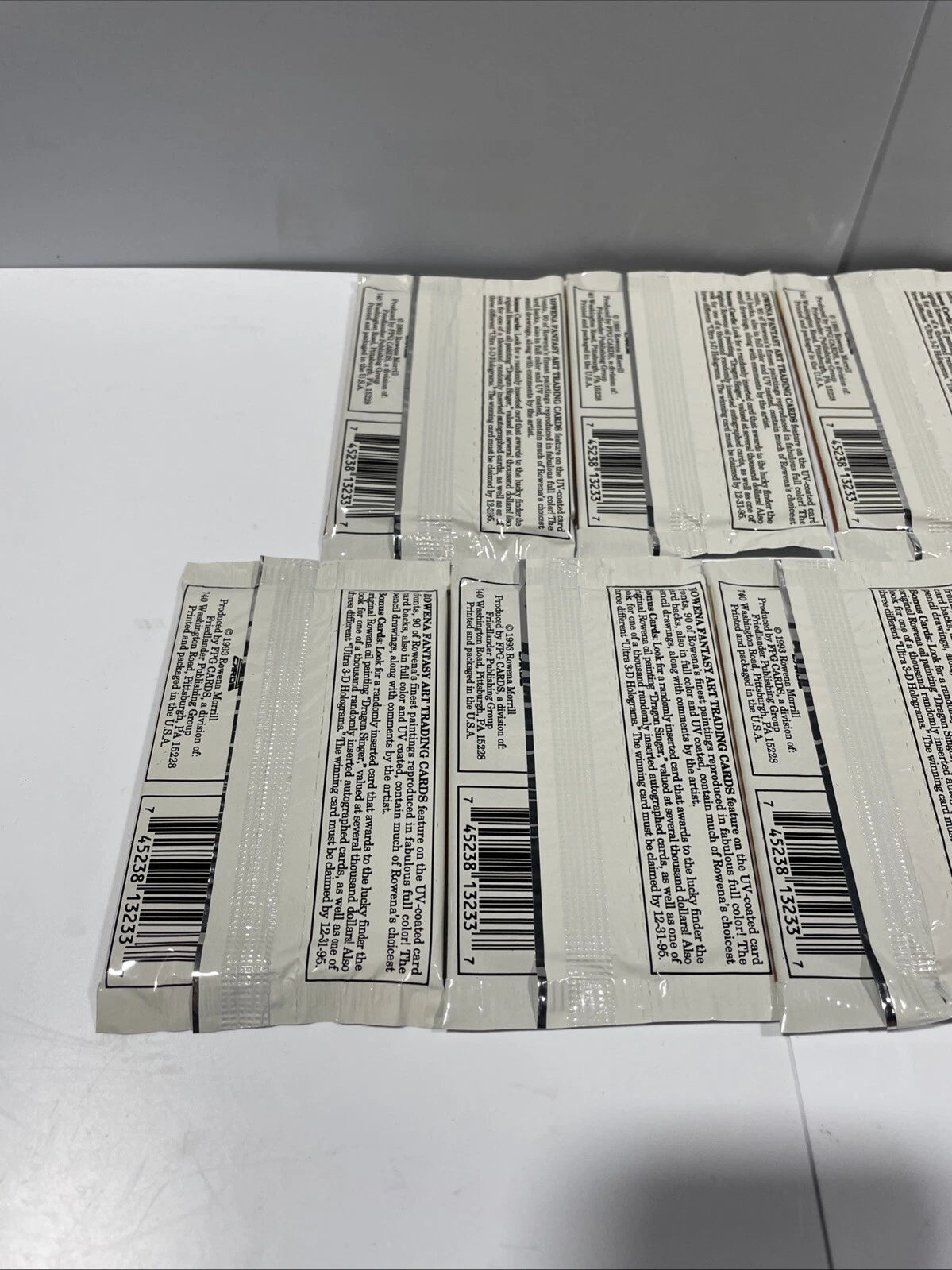 Rowena Fantasy Art Trading Card Packs Factory Sealed Lot Of 7