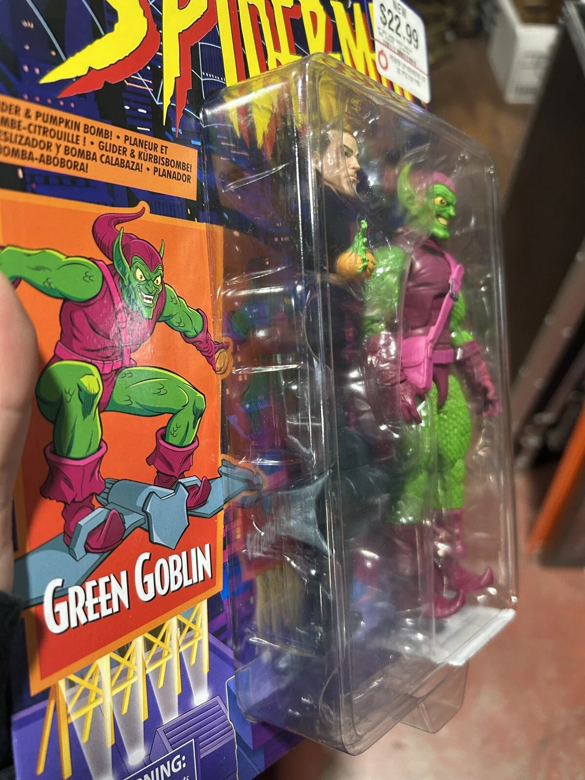 Spider-Man Retro Marvel Legends Green Goblin 6" Action Figure NEW